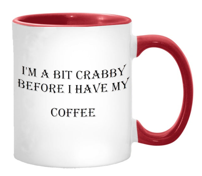 11oz Accent Mug - Crabby 1