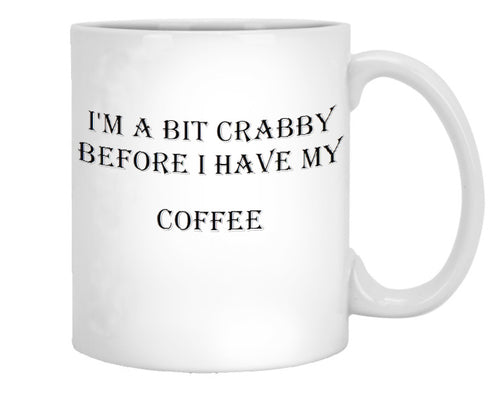 11oz White Mug - Crabby 1