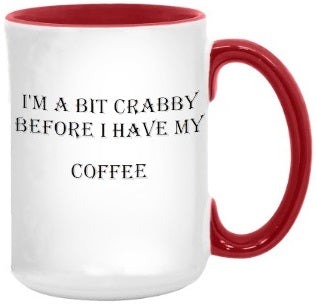 15oz Accent Mug - Crabby 1