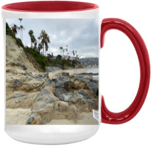 15oz Accent Mug - Wrap-around Oceanview 2