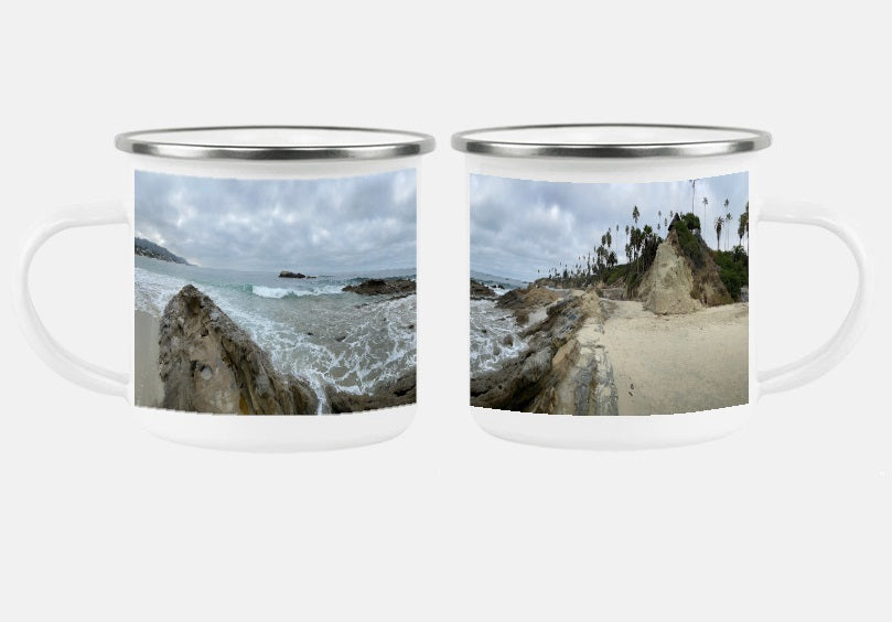 12oz Enamel Camping Mug