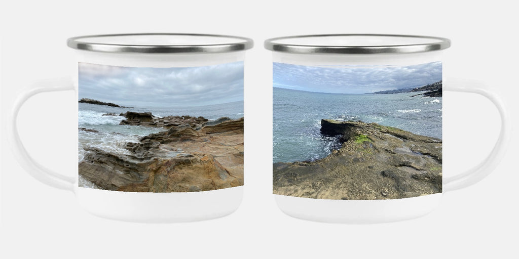 12oz Enamel Camping Mug