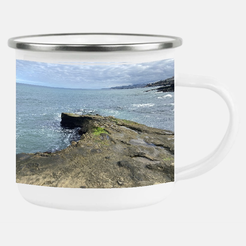 12oz Enamel Camping Mug